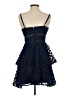 Aqua 100% Polyester Blue Cocktail Dress Size S - photo 2