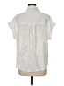 Tresics Ivory Short Sleeve Blouse Size M - photo 2