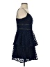 Aqua 100% Polyester Blue Cocktail Dress Size S - photo 4