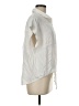 Tresics Ivory Short Sleeve Blouse Size M - photo 4