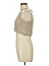Hunter & Brown Tan Sleeveless Blouse Size L - photo 5
