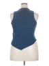 Forever 21 Plus 100% Cotton Blue Tank Top Size 4X Plus - photo 2