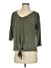 Green Envelope Green 3/4 Sleeve Top Size S - photo 1