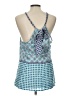 Tommy Bahama 100% Rayon Blue Sleeveless Blouse Size L - photo 2