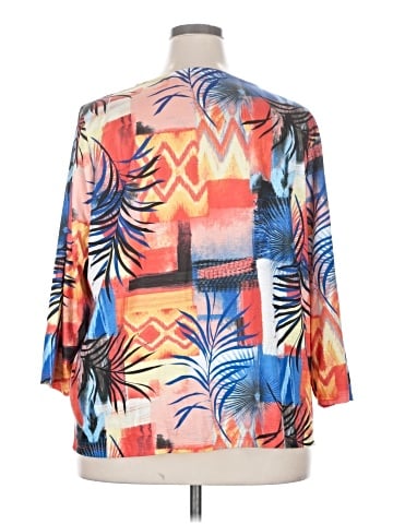 Onque Casuals 3/4 Sleeve Blouse (view 2)