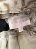 Entro 100% Polyester Animal Print Ivory Faux Fur Jacket Size L - photo 6