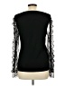 Nine West Black Long Sleeve Top Size L - photo 2