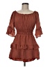 Le Lis 100% Polyester Brown Casual Dress Size M - photo 1