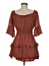 Le Lis 100% Polyester Brown Casual Dress Size M - photo 2