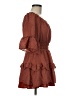 Le Lis 100% Polyester Brown Casual Dress Size M - photo 4