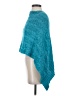 Chico's Teal Poncho Size Sm - Med - photo 5