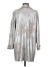 Zara Basic Metallic Silver Blazer Size S - photo 2