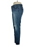 White House Black Market Solid Blue Jeans Size 14 - photo 5