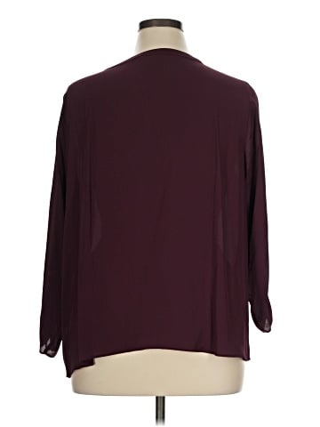Worthington 3/4 Sleeve Blouse (view 2)