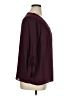 Worthington 100% Polyester Burgundy 3/4 Sleeve Blouse Size 1X - photo 4