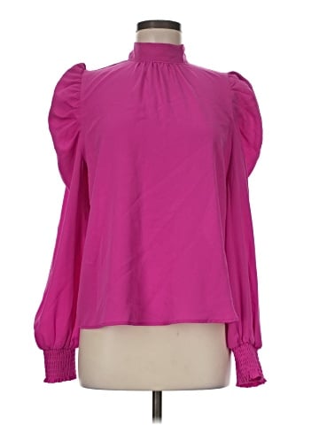 Jealous Tomato Long Sleeve Blouse (view 1)