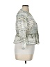 Zara Basic Print White Ivory Blazer Size XL - photo 4