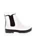 SODA White Ankle Boots Size 8 - photo 1