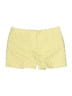 Ann Taylor LOFT Print Yellow Shorts Size 4 - photo 1