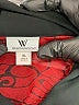 Worthington 100% Polyester Paisley Burgundy Long Sleeve Blouse Size XL - photo 7