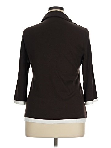 Style&Co 3/4 Sleeve Button-Down Shirt (view 2)