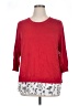 Roz & Ali Red Sweatshirt Size 1X - photo 1