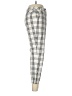 Spring Plaid Ivory Casual Pants Size M - photo 4