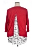 Roz & Ali Red Sweatshirt Size 1X - photo 2