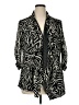 Alberto Makali 100% Polyester Animal Print Black Blazer Size XL - photo 1