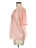 J.Crew Pink Short Sleeve Blouse Size M - photo 5