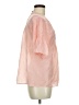 J.Crew Pink Short Sleeve Blouse Size M - photo 4