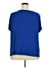 Studio 1886 Blue Short Sleeve Top Size 2X - photo 2