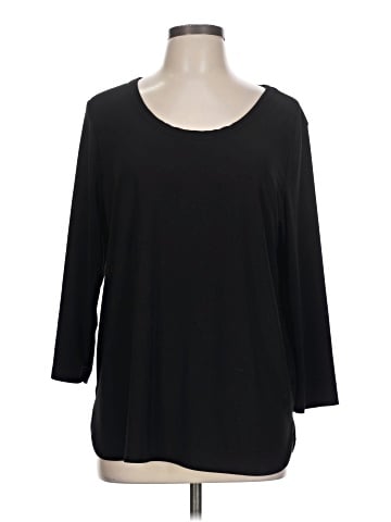 Jones New York 3/4 Sleeve T-Shirt (view 1)