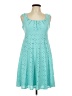 Ella Teal Casual Dress Size 10 - photo 1