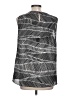 DKNY 100% Polyester Silver Sleeveless Blouse Size L - photo 2