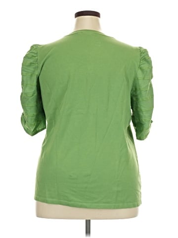 Chico's 3/4 Sleeve T-Shirt (view 2)