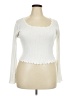 By & By Ivory Long Sleeve Top Size XXL - photo 1