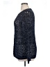 Bonita Metallic Blue Pullover Sweater Size XL - photo 5