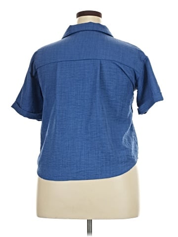 Earth Music & Ecology Short Sleeve Blouse (view 2)