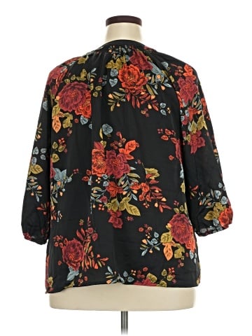 Sara Michelle 3/4 Sleeve Blouse (view 2)