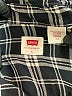 Levi's Plaid Black Long Sleeve Button-Down Shirt Size L - photo 7
