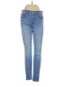 Express Jeans Hearts Blue Jeans Size 4R - photo 1