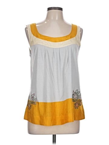 Johnny Was Sleeveless Silk Top (view 1)