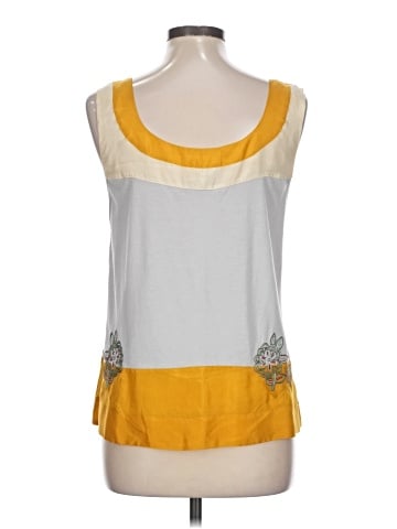Johnny Was Sleeveless Silk Top (view 2)