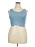 Torrid Blue Tank Top Size 2X Plus (2) - photo 1