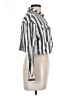 Love Tree Stripes Gray Long Sleeve Button-Down Shirt Size L - photo 4