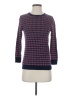 J.Crew Factory Store Houndstooth Purple Pullover Sweater Size S - photo 1