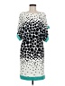 Studio One Polka Dots Teal Cocktail Dress Size M - photo 1