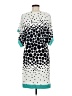 Studio One Polka Dots Teal Cocktail Dress Size M - photo 2