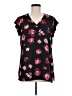 CAbi Black Short Sleeve Blouse Size M - photo 1